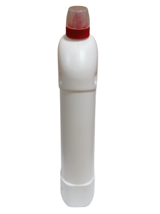 Бутылка ПНД 1000 мл, с ручкой, с наклонным горлом — фото 4